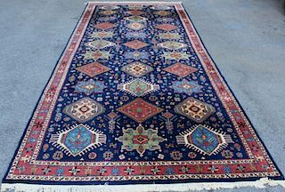 Vintage Finely Woven Handmade Roomsize Carpet.