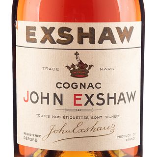 John Exshaw. V.S.O.P. Fine Champagne. Cognac. France. En presentación de 750 ml.