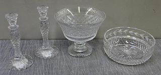 WATERFORD. Cut Crystal Lot.