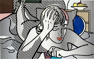 Roy Lichtenstein - Thinking Nude