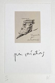 Claes Oldenburg - Notes in Hand 2