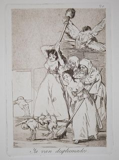 Francisco Goya - Ya van desplumados