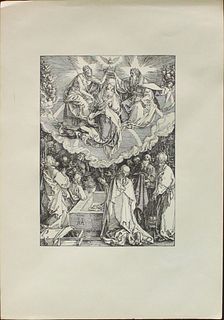 Albrecht Durer (After) - Assumption and Coronation of
