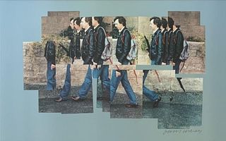 David Hockney - Gregory Walking