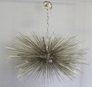 Midcentury Style Urchin Sputnik Chandelier.