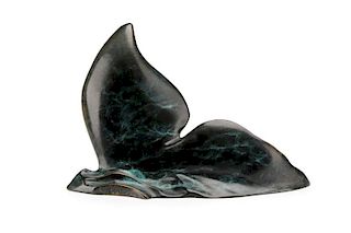 Leo Osborne Bronze "Whale Tail" Sculpture, 29/30