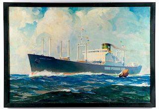 William J. Aylward, "SS Donald McKay", O/C