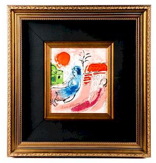 Marc Chagall, "Maternity with Centaur", Signed