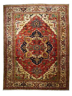 Persian Heriz Carpet Rug, 11’3” x 14’9”