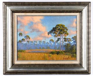 Don D. Brown, Florida Highwaymen Landscape O/C