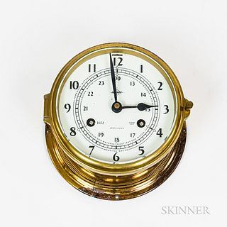 Brass Swift Ship's Deck Clock