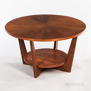 Danish Teak Collapsible Side Table