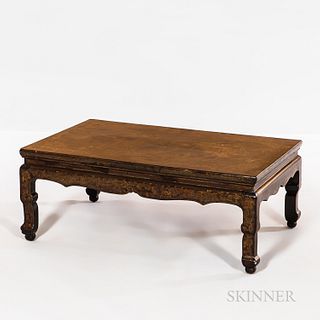 Chinese Lacquered Low Table