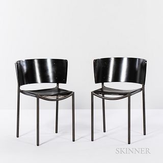 Two Philippe Starck for XO Lilla Hunter Chairs