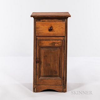 Single-draw Pine Cabinet