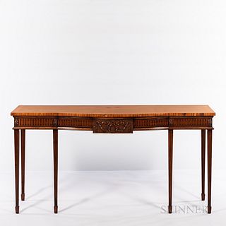 Late George III-style Rosewood and Mahogany Sideboard