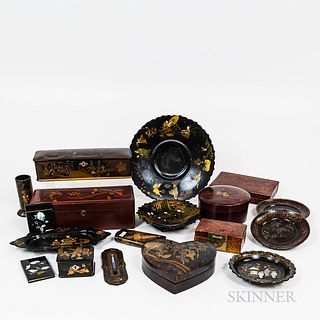 Group of Lacquerware