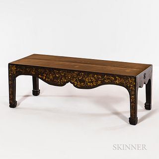 Chinese Lacquered Low Table