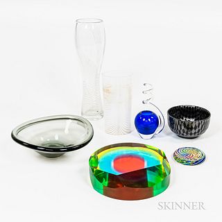 Group of Modern Art Glass and Similar Items