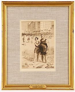 Martin Lewis "Butter & Egg Man’s Holiday", Signed
