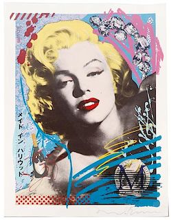 Evans & Duardo "Marilyn Monroe I" Signed Serigraph