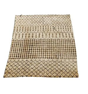 Hand Woven Moroccan Room Size Rug 9' x 12'