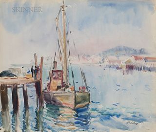 Richard Hayley Lever (American, 1876-1958), Gloucester, the Lighter - 1913