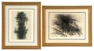 Peterdi "Wisteria" & "Angry Wave", Signed Etchings