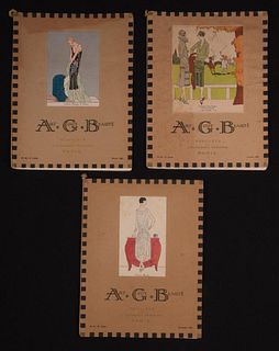 THREE ISSUES AGB FASHION MAGAZINE, PARIS, 1925