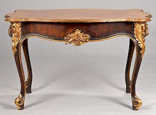 Large Louis XV style Rosewood Table