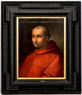 Follower of Cristofano dell'Altissimo, Portrait of Cardinal