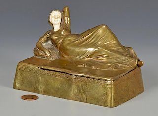 Austrian Erotica Bronze Box
