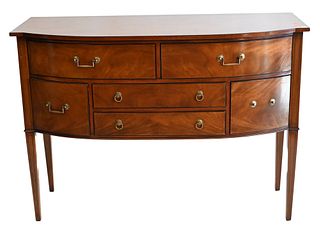 H. L. Holland Custom Mahogany Sideboard, height 36 inches, top 20" x 50".