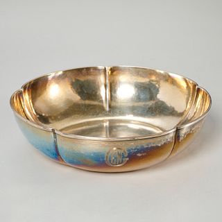 Volund Shop, Arts & Crafts sterling bowl