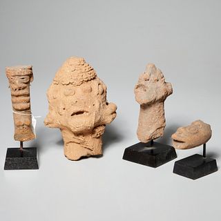 Koma-Bulsa Culture, (4) terracotta heads