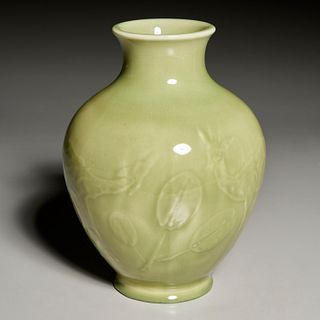 Rookwood pottery "Gazelles" vase