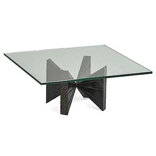PAUL EVANS; DIRECTIONAL Coffee table