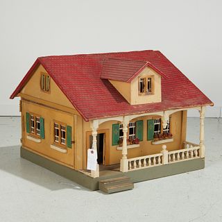 Vintage Schoenhut dollhouse