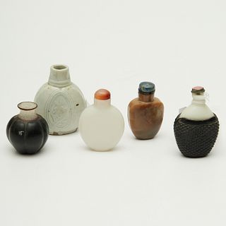 (5) Chinese snuff bottles