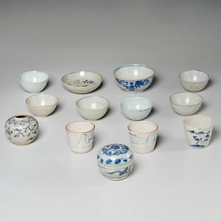Collection Asian blue & white porcelains