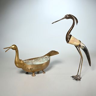 (2) Indian bird-form decorations