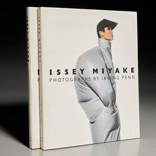 Issey Miyake / Irving Penn, (2) vols., signed
