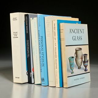 (7) Vols., Art of the Cyclades & ancient glass
