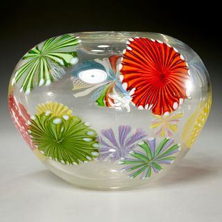 Anzolo Fuga (attrib.), Murano glass vase