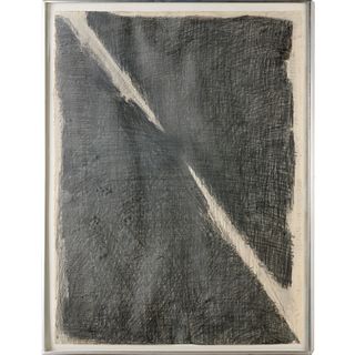Richards Ruben, charcoal on paper