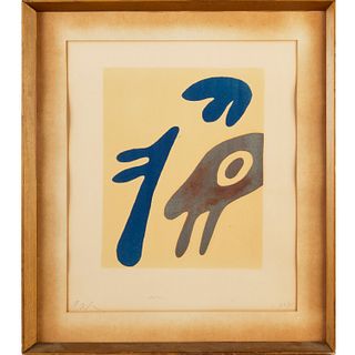 Jean Arp, signed lithograph