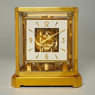 Jaeger-LeCoultre square face Atmos clock