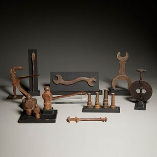 Collection Industrial tool sculptures