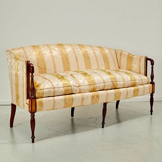 Hickory Chair Co. Sheraton style settee