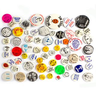 70 Unusual Vintage Unique Nixon Watergate Buttons